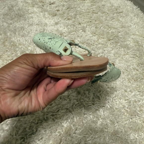 Jack Rogers Green Sandals Size 10 - Picture 9 of 11